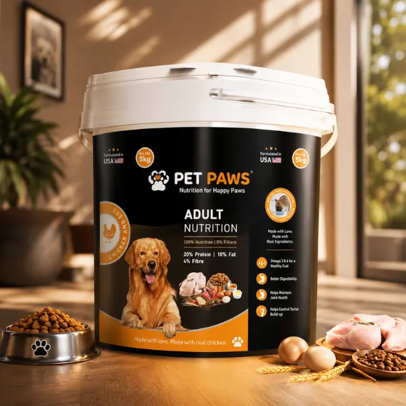 Pet Paws Premium Adult Dry Dog Food – Chicken & Egg