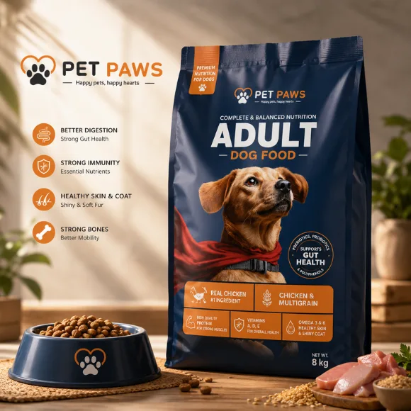 Premium Multigrain Probiotic Adult Dog Food 