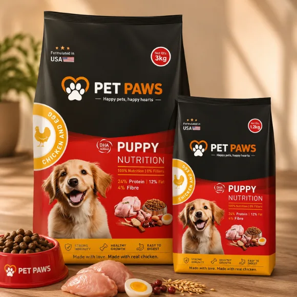 Premium Chicken & Egg Puppy Nutrition Dry Dog Food