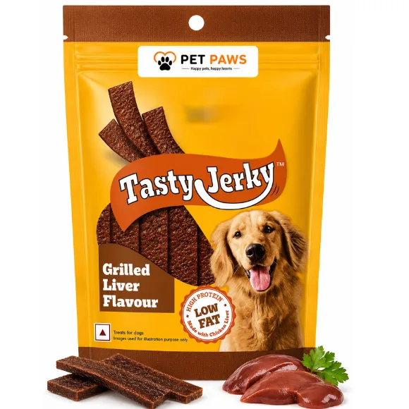 Grilled Liver Soft Chewy Dog Treats – Jerky-Style Rewards for Adult Dogs