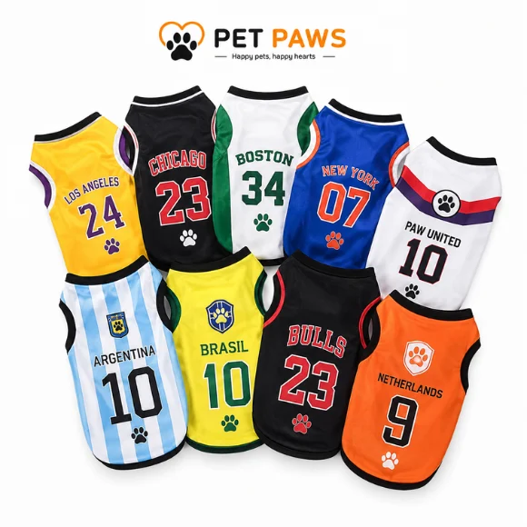 Cotton Comfort Dog T-Shirt for Small Dogs & Puppies