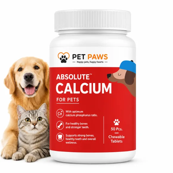 Calcium & Bone Support Chewable Tablets for Dogs