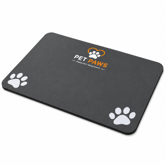 Premium Absorbent Non-Slip Pet Feeding Mat for Food & Water Bowls – Quick-Dry Floor Protector for Dogs & Cats