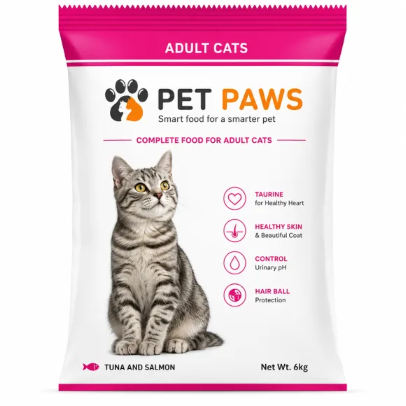 Tuna & Salmon Adult Cat Dry Food