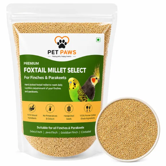 Premium Foxtail Millet Bird Food – 450 g