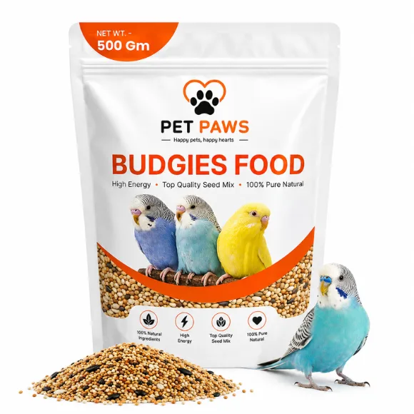 Natural Budgie Seed Mix – 500 g