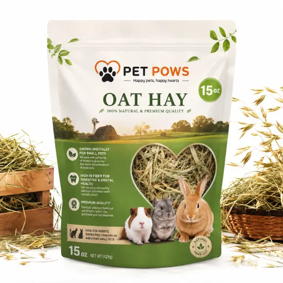  Premium Natural Small Pet Herbal Hay (15 oz)